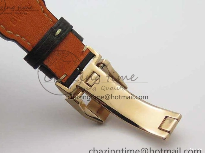 MIROTIME 0202 Popular Big Pilot Real PR IW502706 RG YLF 1:1 Best Edition Brown Dial On Calfskin Strap A 7223